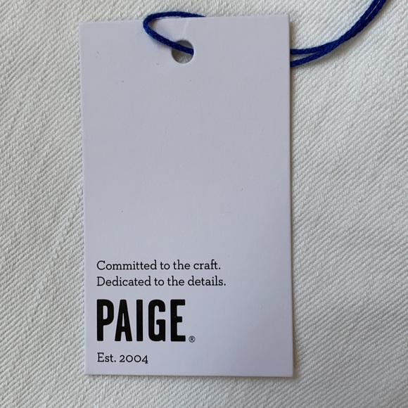 NWT Paige White Denim Shorts - Picture 2 of 7